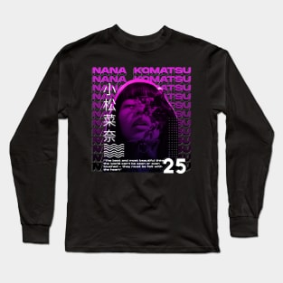 Nana Komatsu Japanese Artist Long Sleeve T-Shirt